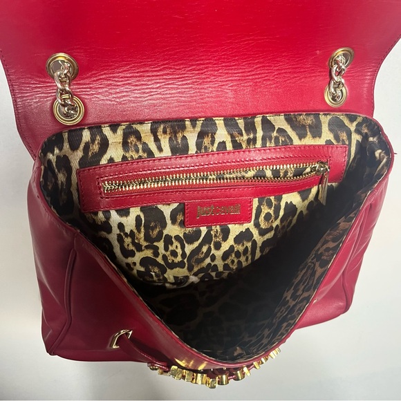 Just Cavalli Leather Handbag - Picture 8 of 10